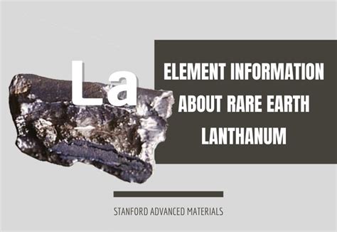  Lanthane: Le Matériel Rare Terre Incontournable pour une Performance Électronique Supérieure!