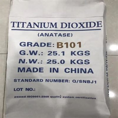  Anatase Titanium Dioxide: Un Pouvoir Photocatalytique pour l'Environnement et les Technologies de pointe!